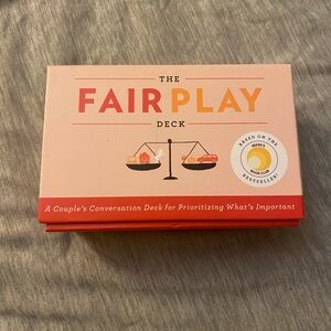 Fair Play Couples Conversation Cards
